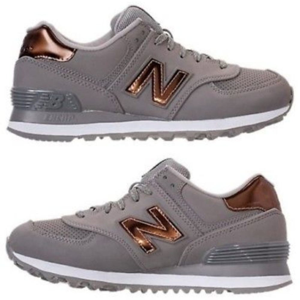 New Balance 574 Gray/Bronze